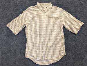 Peter Millar Plaid Short Sleeve Button Up Shirt men's medium preppy dadcore